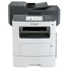 Lexmark MX611dfeThe Lexmark MX611dfe MFP provides print, copy, staple, email, scan, and fax functions.